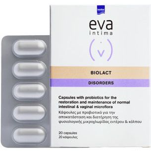 InterMed Eva Intima Biolact Disorders Ειδικό Συμπλήρωμα Διατροφής 20 κάψουλες