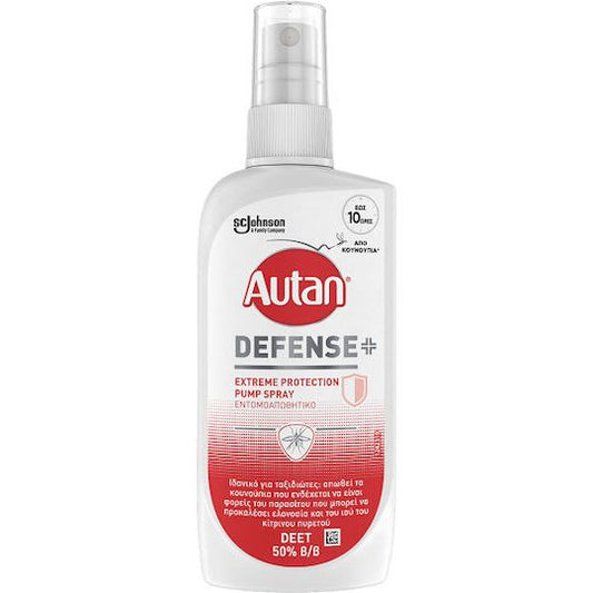 Autan Defense Extreme Protection Εντομοαπωθητικό Spray DEET με Ισχυρή Δράση 100ml