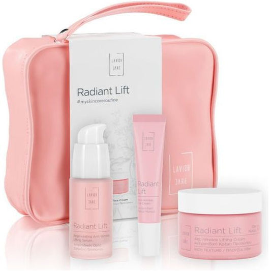 Lavish Care Radiant Lift Σετ Περιποίησης για Αντιγήρανση, Λάμψη & Σύσφιξη 4τμχ