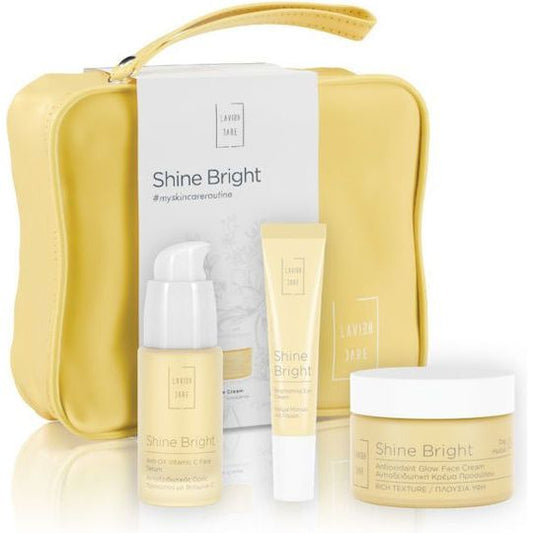 Lavish Care Shine Bright Σετ Περιποίησης για Λάμψη 4τμχ