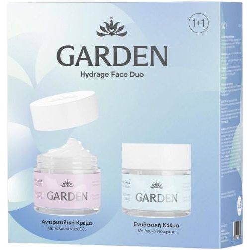 Garden Hydrage Face Duo Σετ Περιποίησης για Αντιγήρανση & Ενυδάτωση 2τμχ